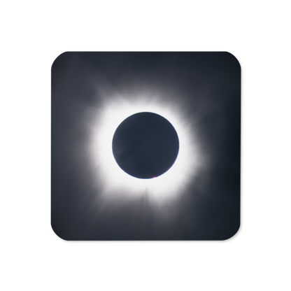 2024 Solar Eclipse Totality Coaster - Celestial Protection for Your Table 🌞🌑