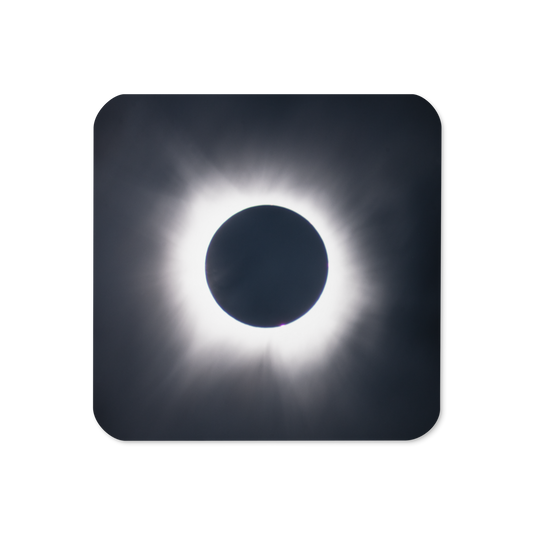 2024 Solar Eclipse Totality Coaster - Celestial Protection for Your Table 🌞🌑