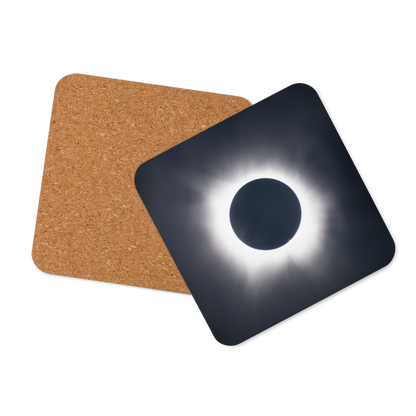 2024 Solar Eclipse Totality Coaster - Celestial Protection for Your Table 🌞🌑