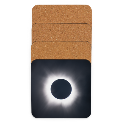 2024 Solar Eclipse Totality Coaster - Celestial Protection for Your Table 🌞🌑