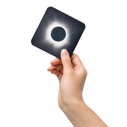 2024 Solar Eclipse Totality Coaster - Celestial Protection for Your Table 🌞🌑