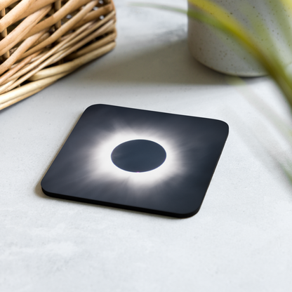2024 Solar Eclipse Totality Coaster - Celestial Protection for Your Table 🌞🌑