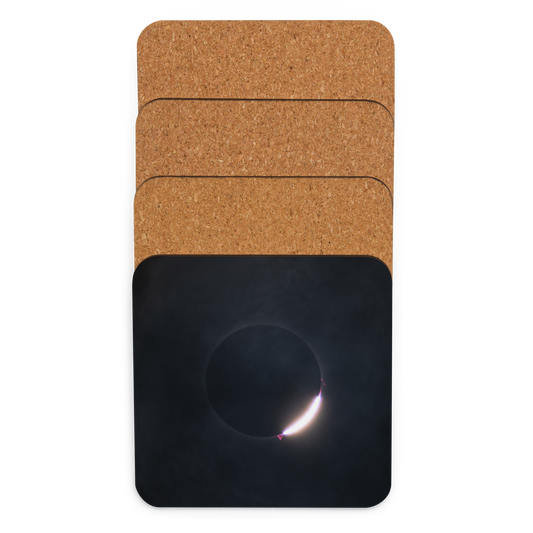 2024 Solar Eclipse Diamond Ring Coaster - Elegant Protection for Your Table 🌞💍