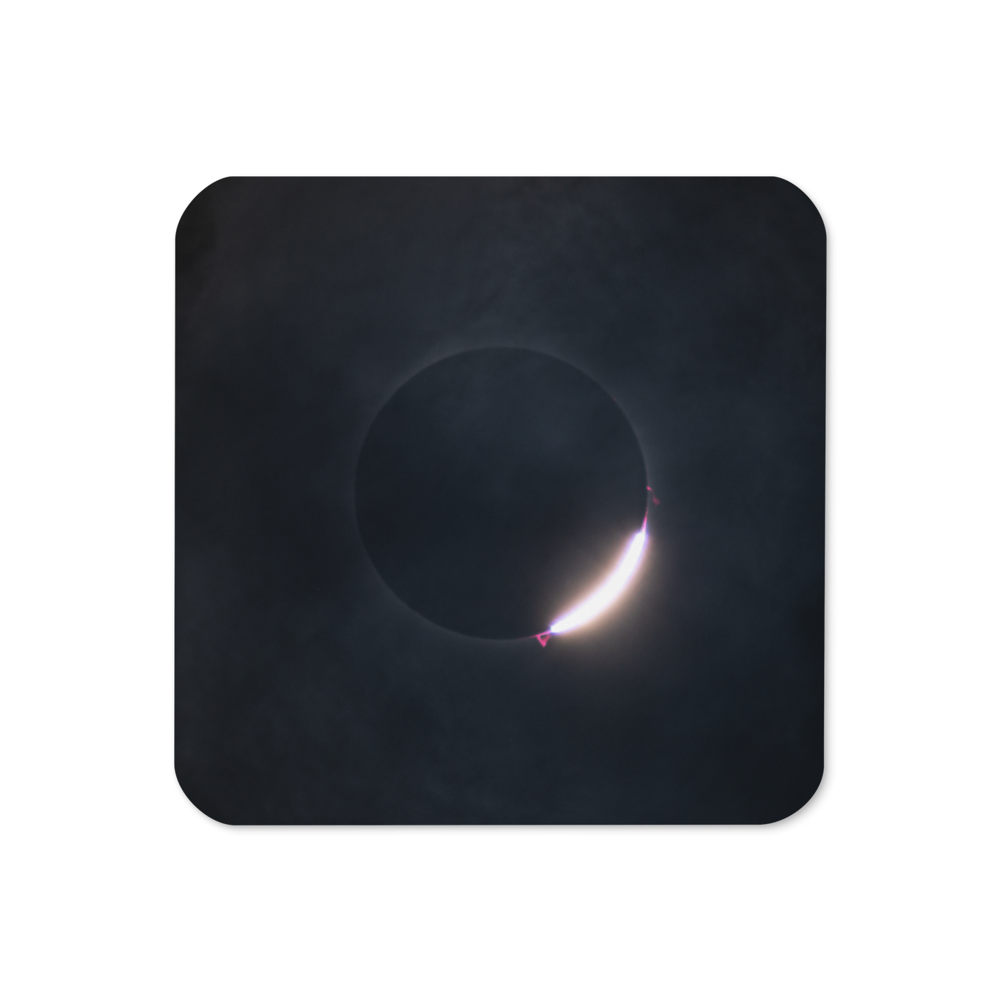 2024 Solar Eclipse Diamond Ring Coaster - Elegant Protection for Your Table 🌞💍