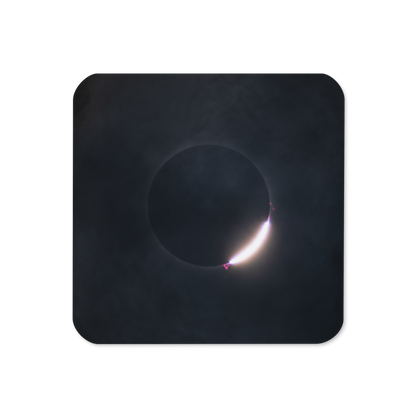 2024 Solar Eclipse Diamond Ring Coaster - Elegant Protection for Your Table 🌞💍