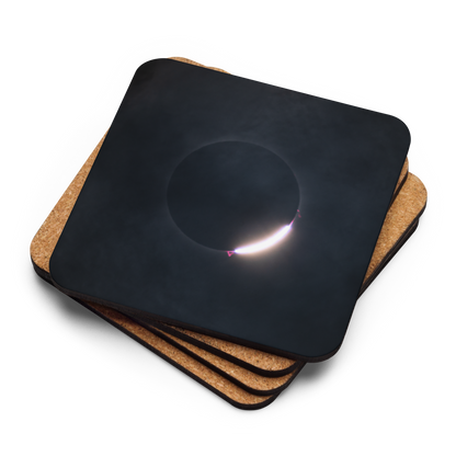 2024 Solar Eclipse Diamond Ring Coaster - Elegant Protection for Your Table 🌞💍