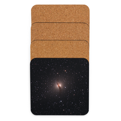 Space Bacon Coaster: Centaurus A (NGC5128) Add Cosmic Flavor to Your Table