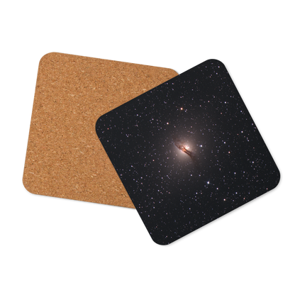 Space Bacon Coaster: Centaurus A (NGC5128) Add Cosmic Flavor to Your Table