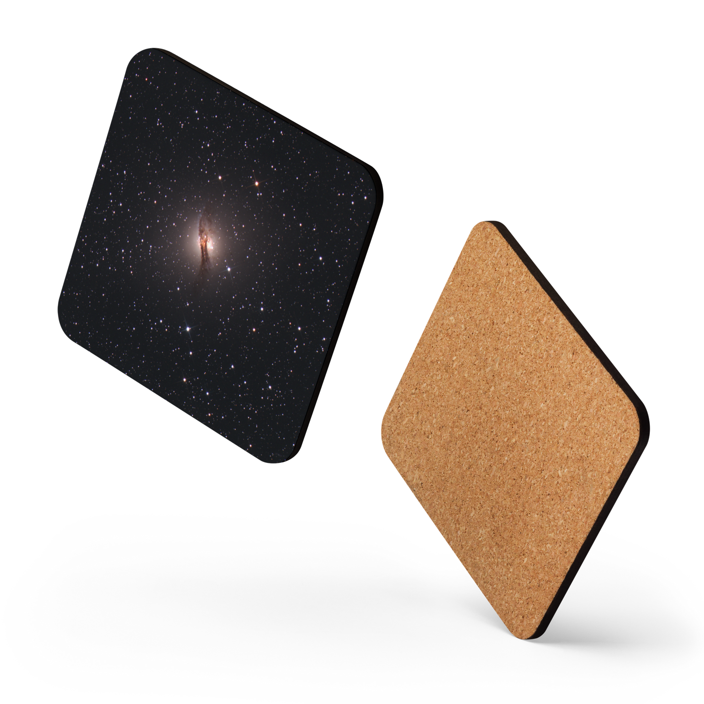 Space Bacon Coaster: Centaurus A (NGC5128) Add Cosmic Flavor to Your Table