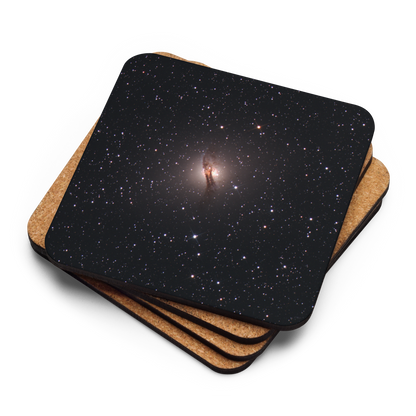 Space Bacon Coaster: Centaurus A (NGC5128) Add Cosmic Flavor to Your Table