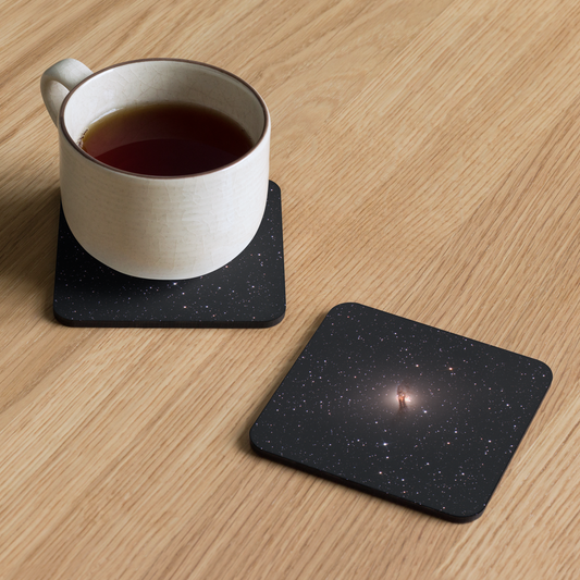 Space Bacon Coaster: Centaurus A (NGC5128) Add Cosmic Flavor to Your Table