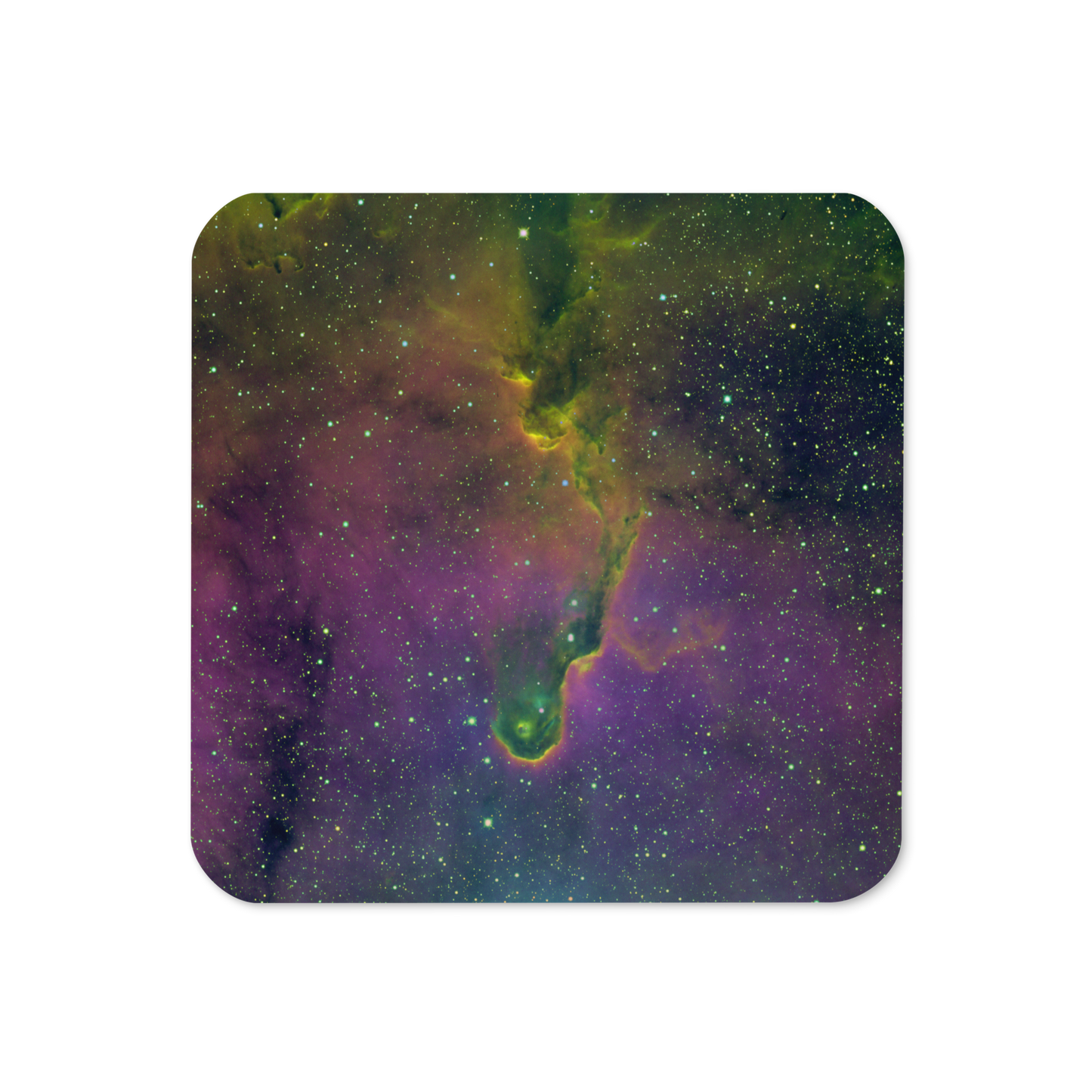 Interstellar Raindrop: Space Soup Coaster for Your Drinks