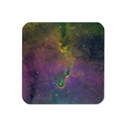 Interstellar Raindrop: Space Soup Coaster for Your Drinks