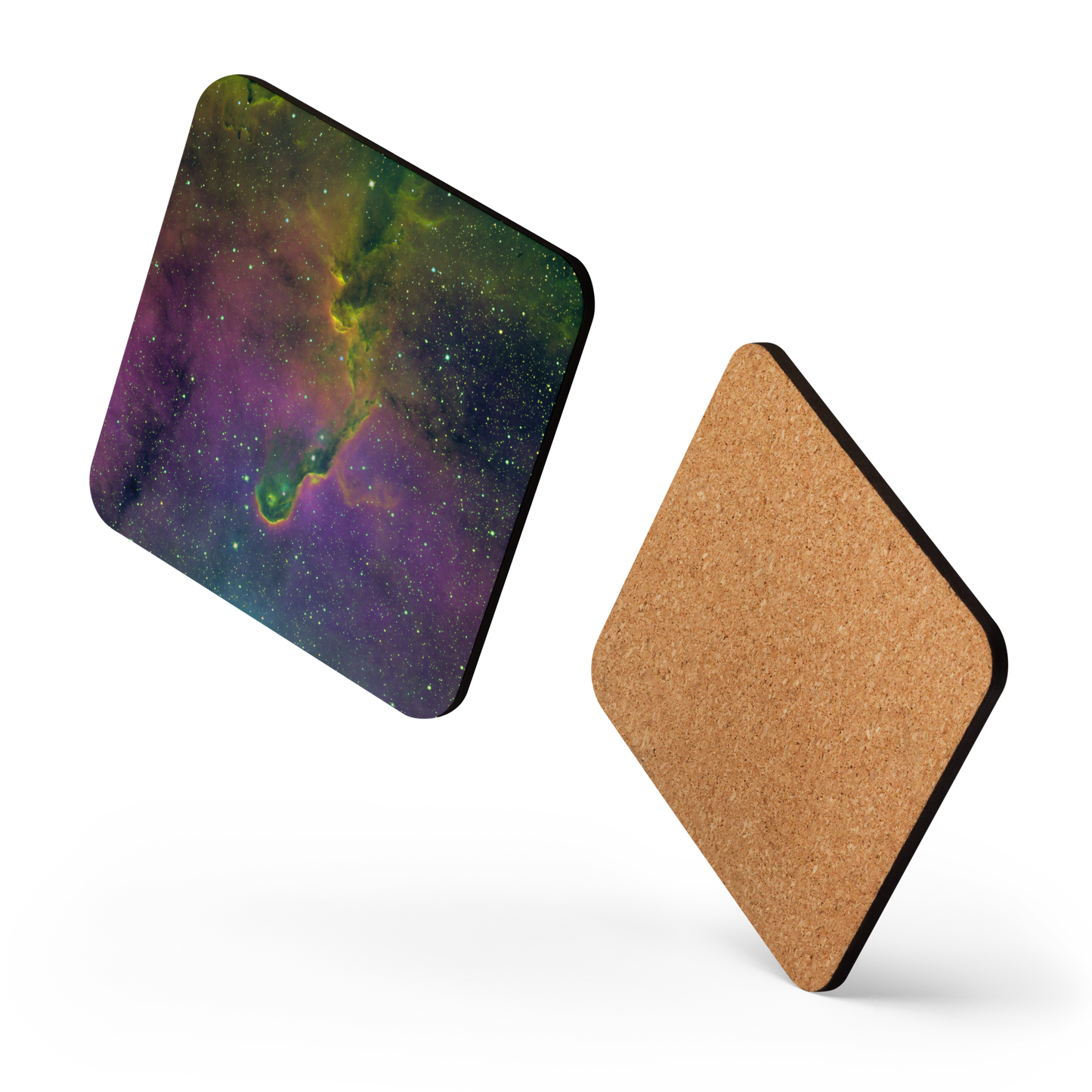 Interstellar Raindrop: Space Soup Coaster for Your Drinks