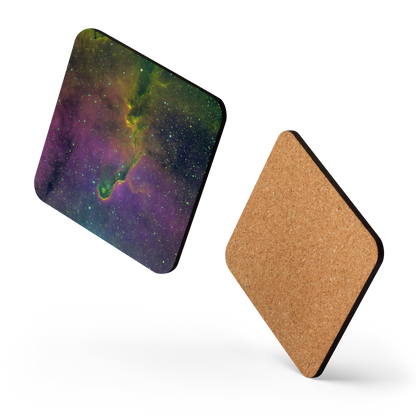 Interstellar Raindrop: Space Soup Coaster for Your Drinks