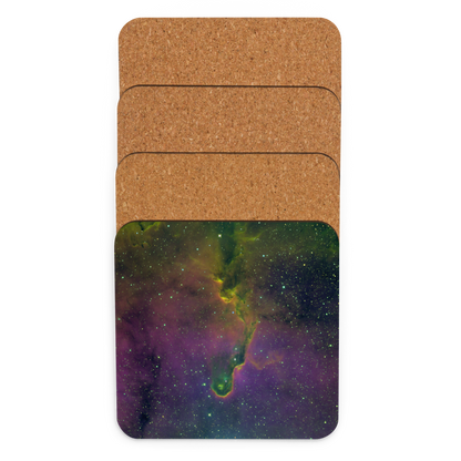 Interstellar Raindrop: Space Soup Coaster for Your Drinks