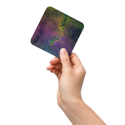 Interstellar Raindrop: Space Soup Coaster for Your Drinks