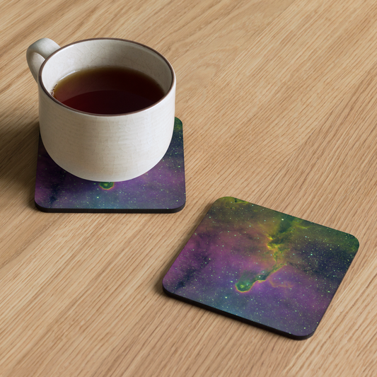 Interstellar Raindrop: Space Soup Coaster for Your Drinks