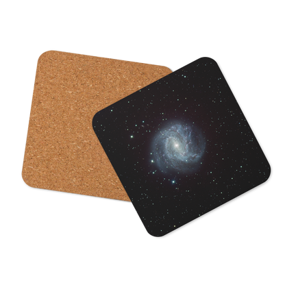 Southern Pinwheel Galaxy Coaster: Spin Your Drink with the Cosmos