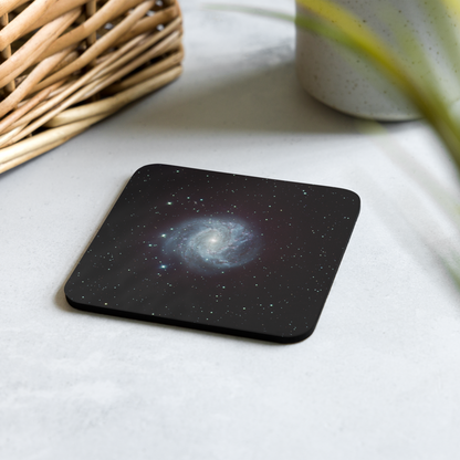 Southern Pinwheel Galaxy Coaster: Spin Your Drink with the Cosmos