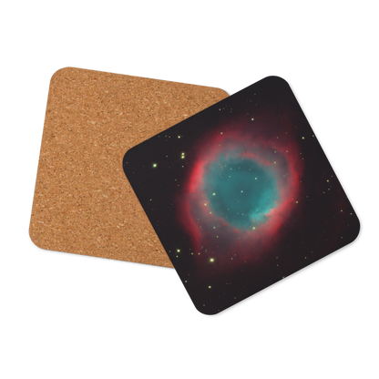 The Cosmic Eye Coaster, a Helix Nebula Space Drink Coaster
