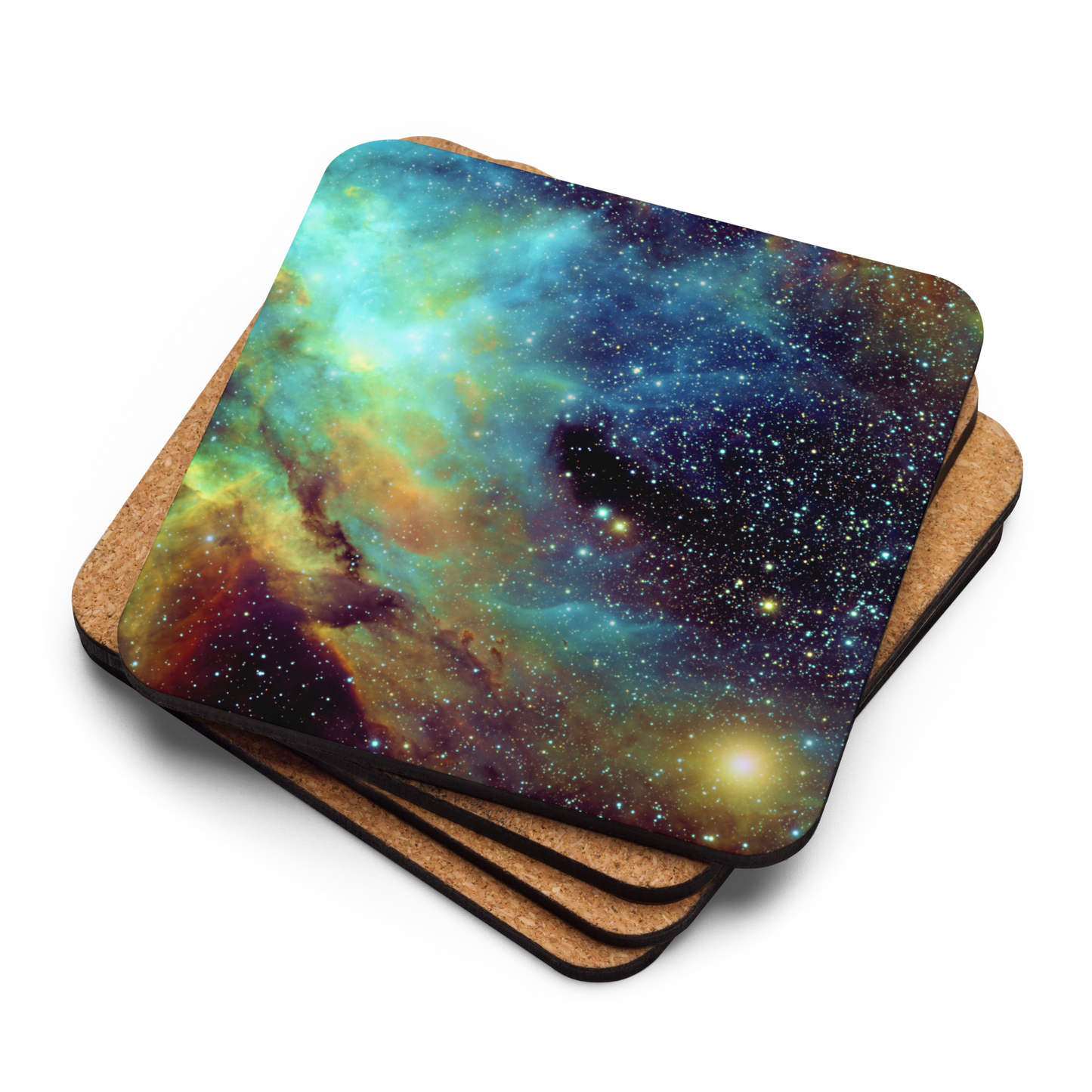 Chromatic Carina Colorstorm – Eta Carina Nebula Space Coaster