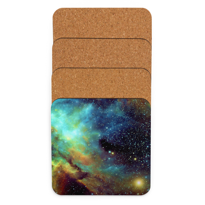 Chromatic Carina Colorstorm – Eta Carina Nebula Space Coaster