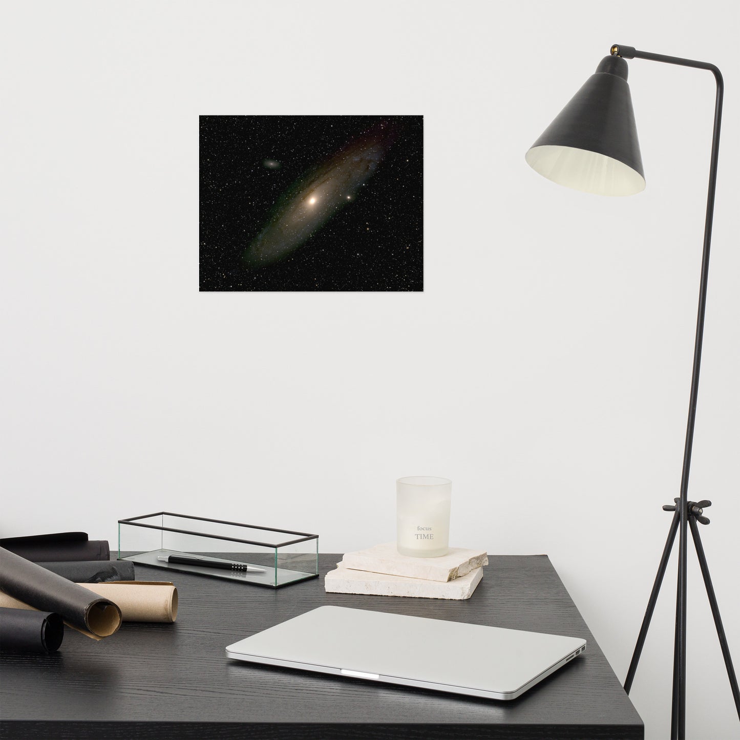 Andromeda Galaxy Matte Poster - Explore the Cosmos from Your Walls