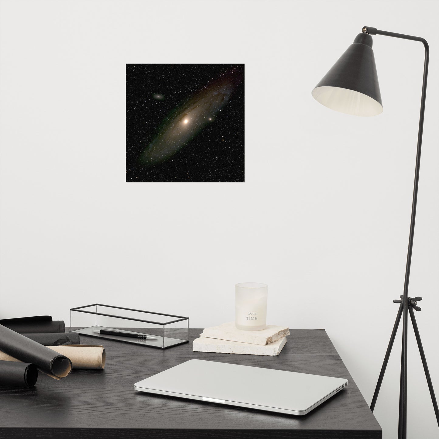 Andromeda Galaxy Matte Poster - Explore the Cosmos from Your Walls