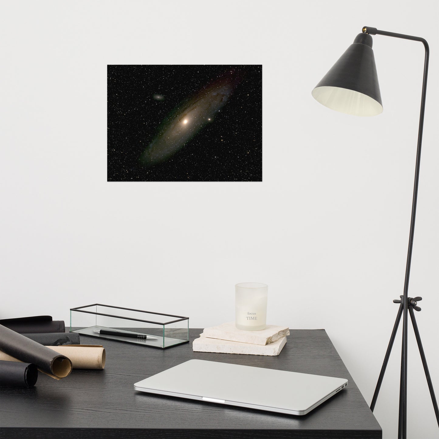 Andromeda Galaxy Matte Poster - Explore the Cosmos from Your Walls