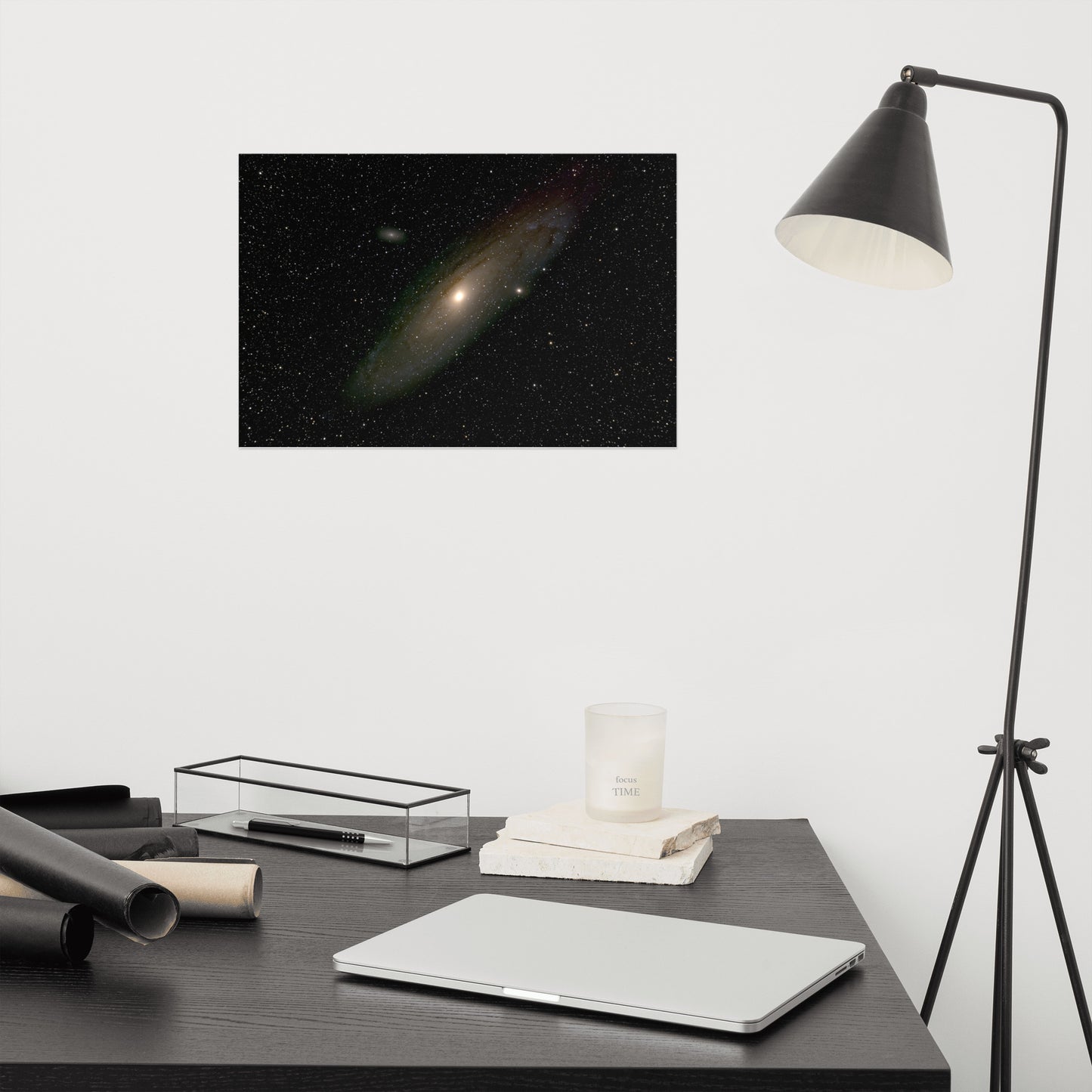 Andromeda Galaxy Matte Poster - Explore the Cosmos from Your Walls