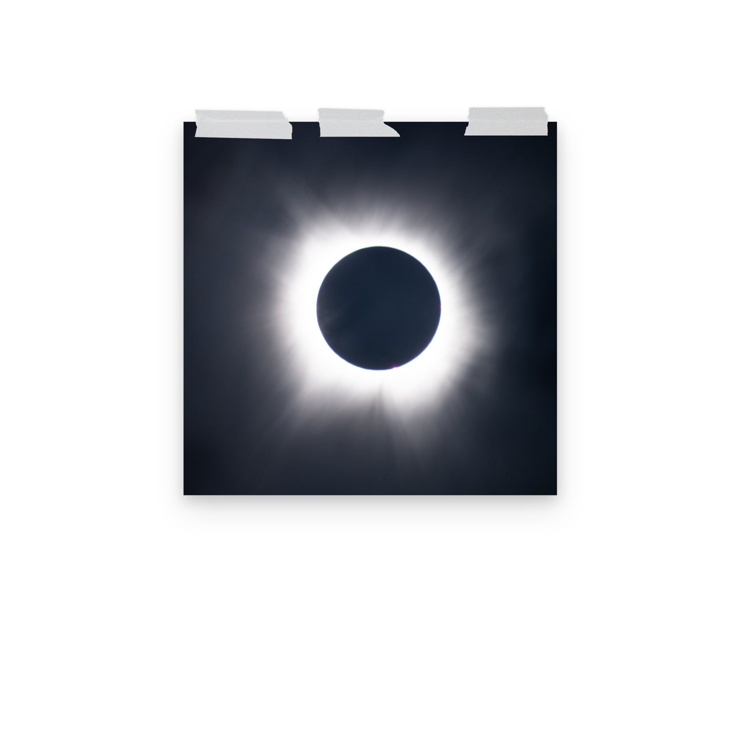 Eclipse Splendor: 2024 Solar Eclipse Totality Poster - Embrace the Celestial Phenomenon 🌞🌑