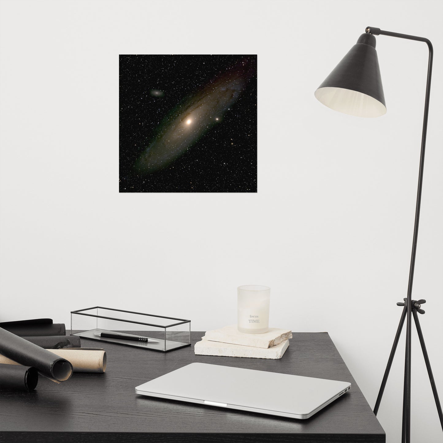 Andromeda Galaxy Matte Poster - Explore the Cosmos from Your Walls