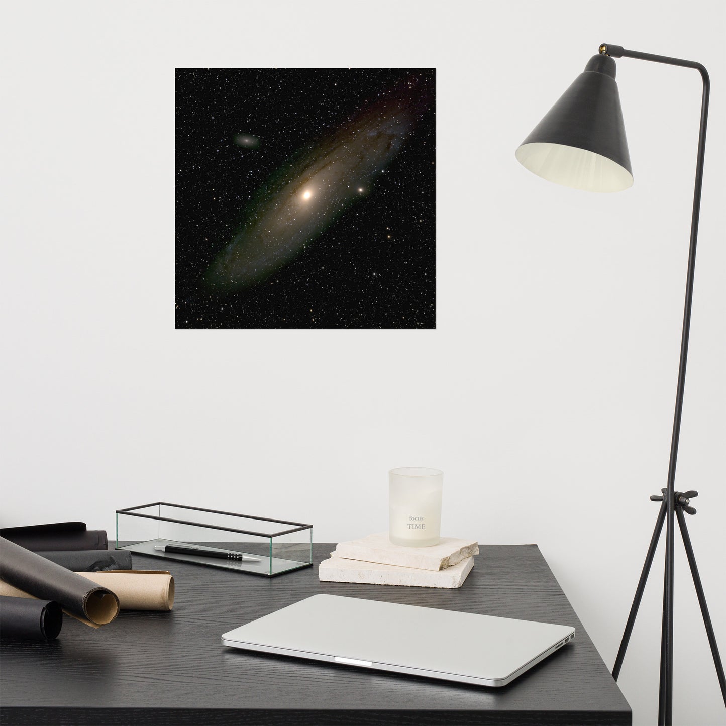 Andromeda Galaxy Matte Poster - Explore the Cosmos from Your Walls