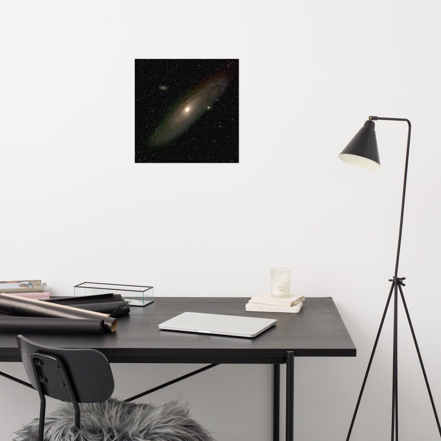 Andromeda Galaxy Matte Poster - Explore the Cosmos from Your Walls