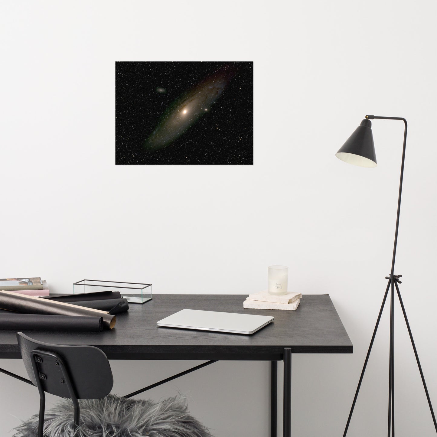 Andromeda Galaxy Matte Poster - Explore the Cosmos from Your Walls