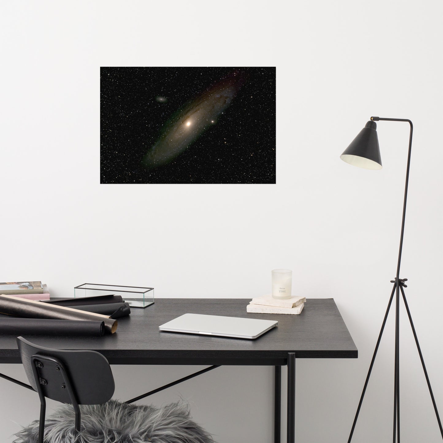 Andromeda Galaxy Matte Poster - Explore the Cosmos from Your Walls