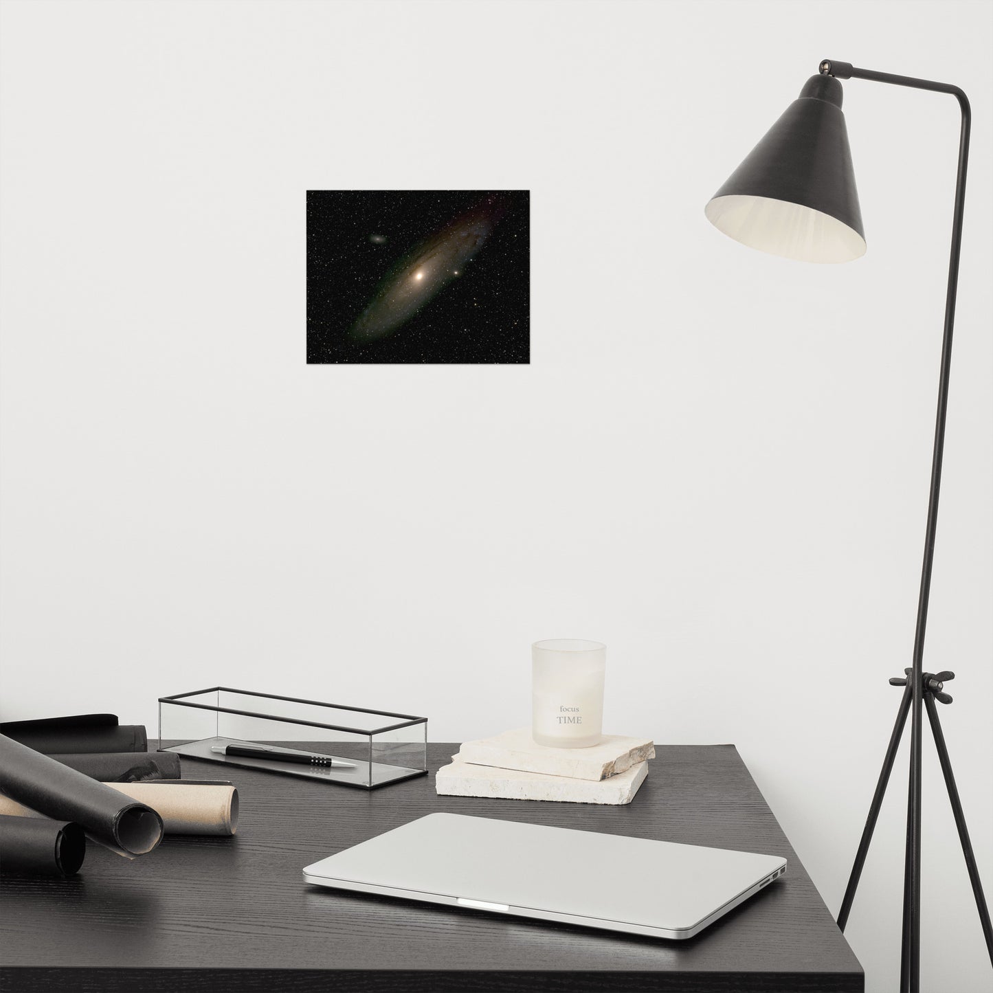 Andromeda Galaxy Matte Poster - Explore the Cosmos from Your Walls