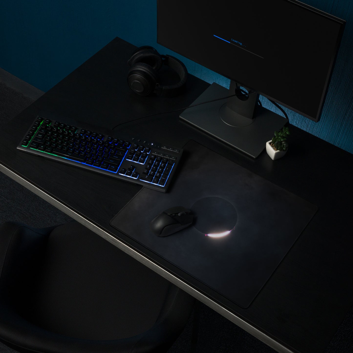 2024 Solar Eclipse Gaming Mouse Pad - Level Up Your Gaming Experience to Diamond! 🌞