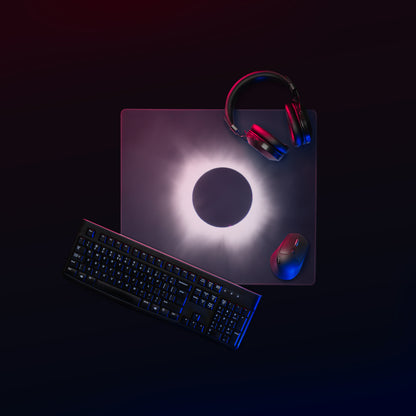 2024 Solar Eclipse Totality Gaming Mouse Pad - Navigate Cosmic Realms 🌞🌑