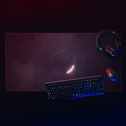 2024 Solar Eclipse Gaming Mouse Pad - Level Up Your Gaming Experience to Diamond! 🌞