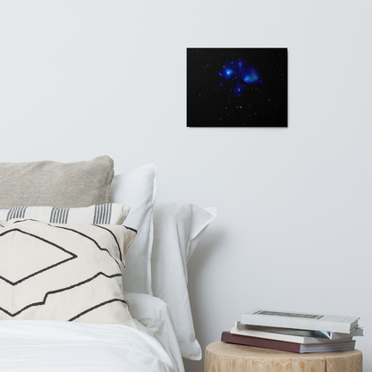 Pleiades Printed on Metal in Various Galactic Sizes