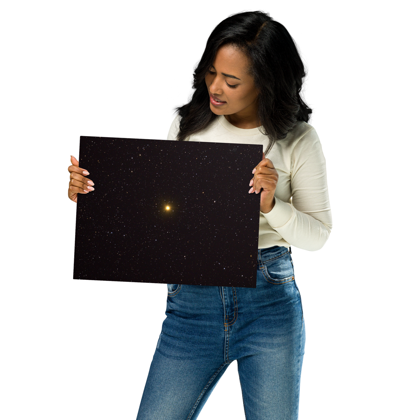 Betelgeuse - The Bright Shoulder Star of Orion Printed on Metal 🌟