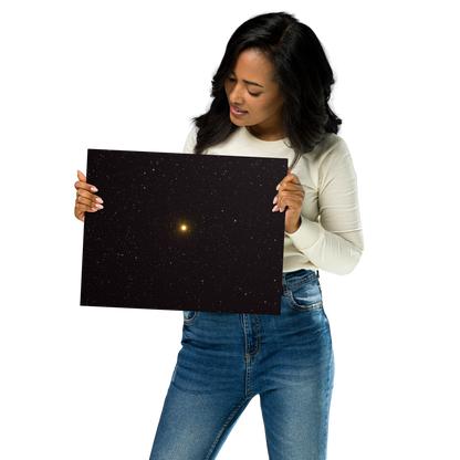 Betelgeuse - The Bright Shoulder Star of Orion Printed on Metal 🌟