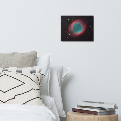 The Cosmic Eye, a Metal Print of the Deep Space Helix Nebula
