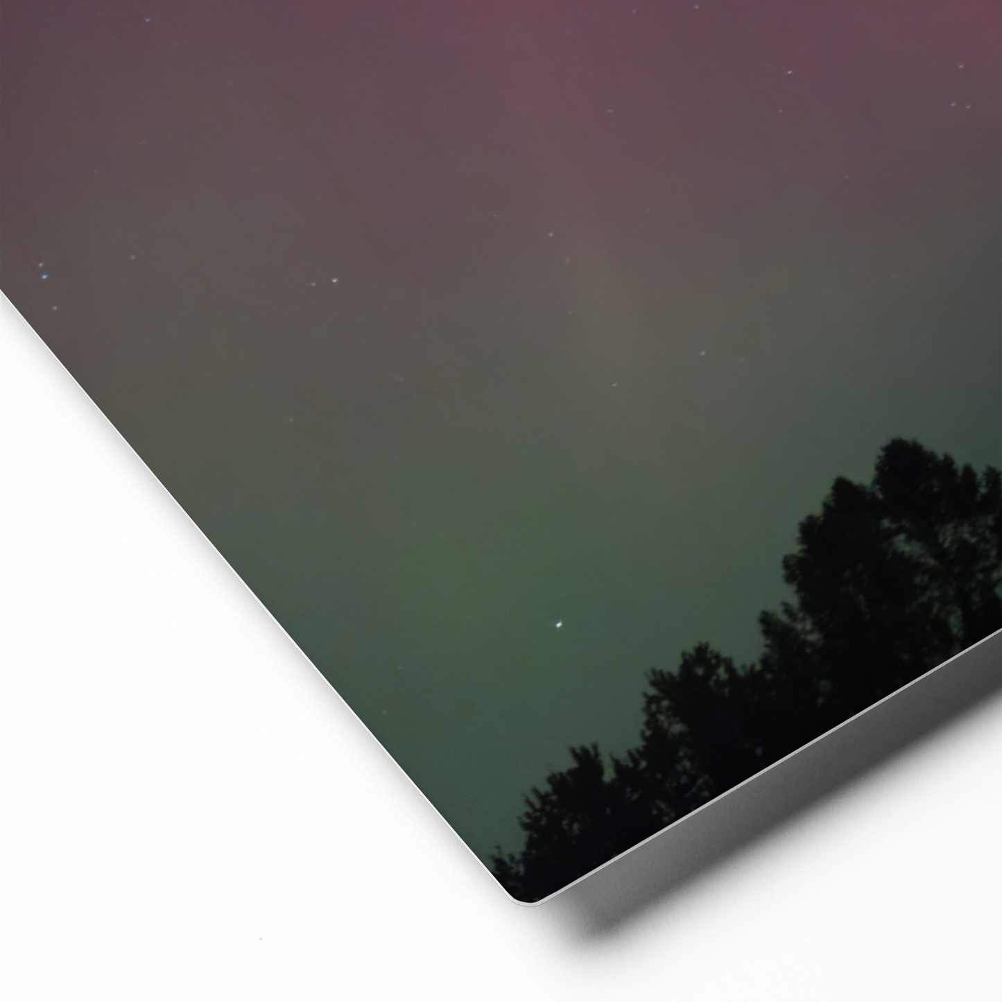 Northern Lights Metal Print - Aurora Borealis in Vivid Detail