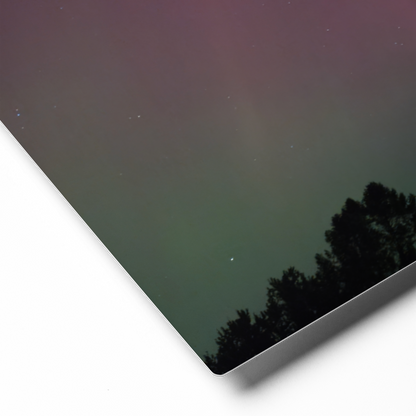Northern Lights Metal Print - Aurora Borealis in Vivid Detail