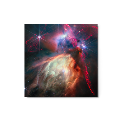 Rho Ophiuchi Nebula Metal Print: Webb Telescope Wonder