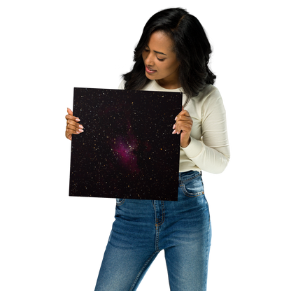 Eagle Nebula Astrophotography Metal Print