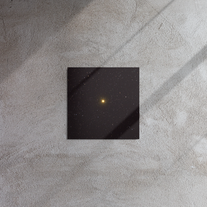 Betelgeuse - The Bright Shoulder Star of Orion Printed on Metal 🌟